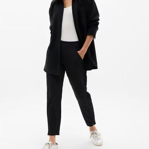 Athleta Brooklyn Mid Rise Ankle Pant Pants Black Yoga Hiking Travel Gym 8 8P